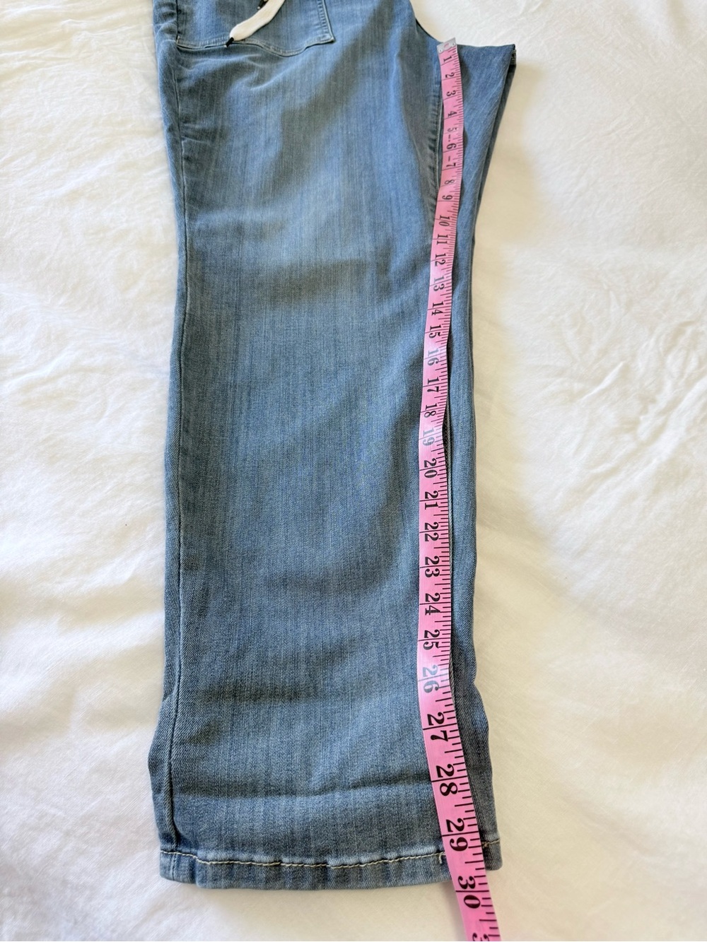 Judy Blue | Women’s 16 W | Joggers Blue High Waist Cuffed Jeans | JB88496 - Picture 7 of 8